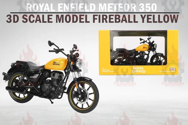 royal enfield meteor 350 scale model