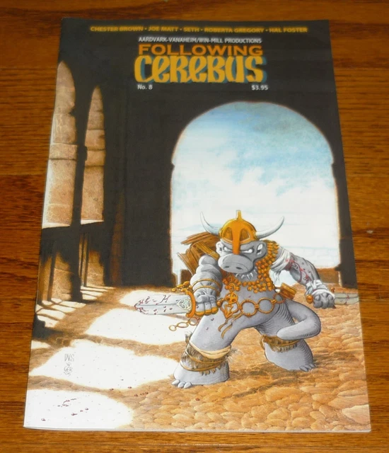 Following Cerebus magazine # 8 Dave Sim 2006 Win-Mill Productions The Aardvark