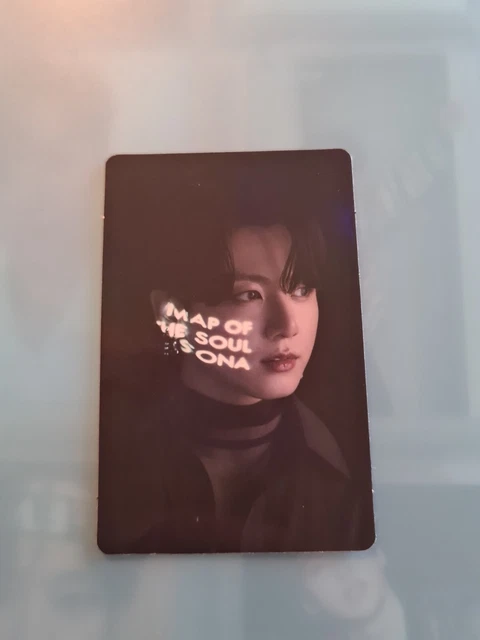 BTS JUNGKOOK MAP Of The Soul Concept Book Official Photocard Holo Rare ...