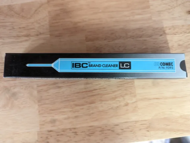 Fiber Optic Cleaning (IBC brand cleaner) #9393 LC