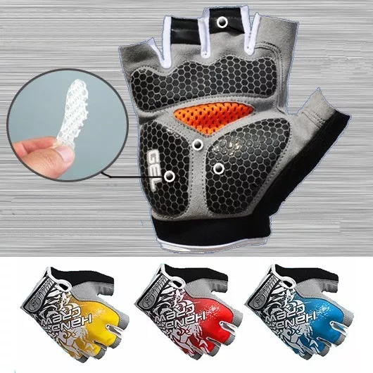 Fingerless Wheelchair Gloves Mobility Disability Gel Padded Cycling Driving Gym 2