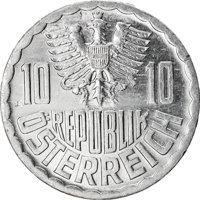 [#896239] Coin, Austria, 10 Groschen, 1995, Vienna, MS, Aluminum, KM:2878