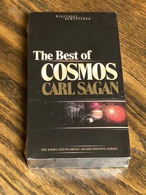 The Best Of COSMOS Carl Sagan VHS 2000 PBS New/ Factory Sealed!