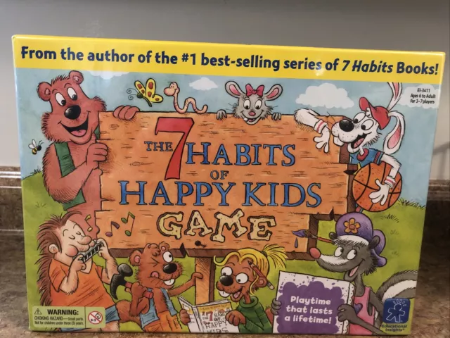Educational Insights The 7 Habits Of A Happy Kids Board Game NEW Sealed