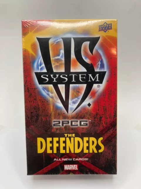 THE DEFENDERS Upper Deck UD VS System 2PCG MARVEL - sealed box -UnltdCards