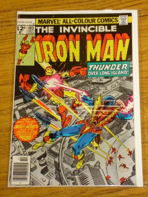 Ironman #103 Vol1 Marvel Comics Jack Of Hearts Apps October 1977