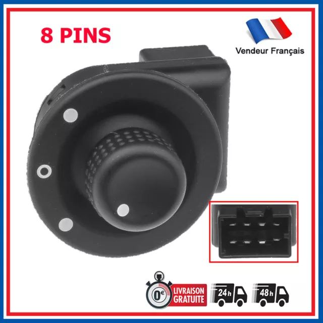 Bouton commande interrupteur de reglage pour retroviseurs 8200676564 8200109014