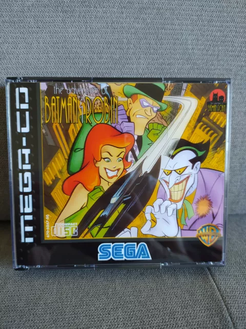 Adv. of Batman & Robin - Sega MEGA CD - Boitier de remplacement PAL / Repro