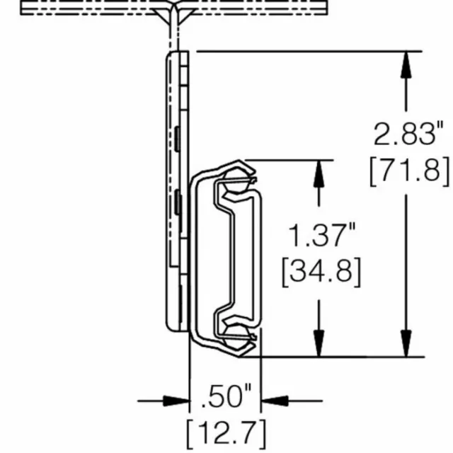 Clavier réglable Accuride 2109, 16 pouces de longueur (paire) 2