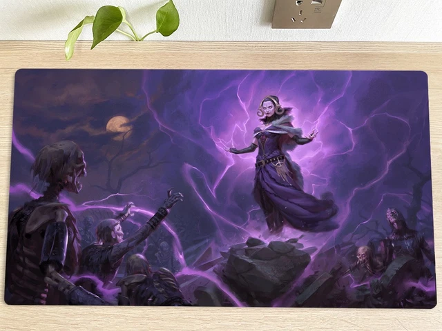Magic The Gathering Playmat Liliana, The Last Hope Stitched