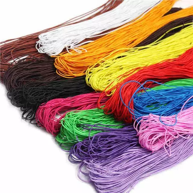 1mm Nylon Braided Thread Rattail Cord 10 Metres kumihimo macrame Colour Choice