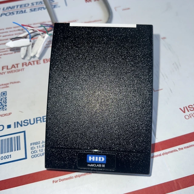 HID 920PTNNEK00000 multiCLASS RP40 Wall Switch Reader - Black