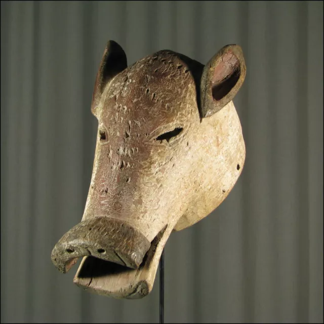 51985) Maske Baule Elfenb.-küste Afrika Africa Afrique mask masque ART KUNST