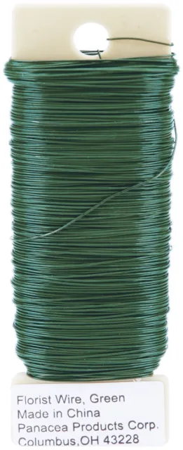 4 Pack Panacea Paddle Wire 26 Gauge 4oz-Green 522600