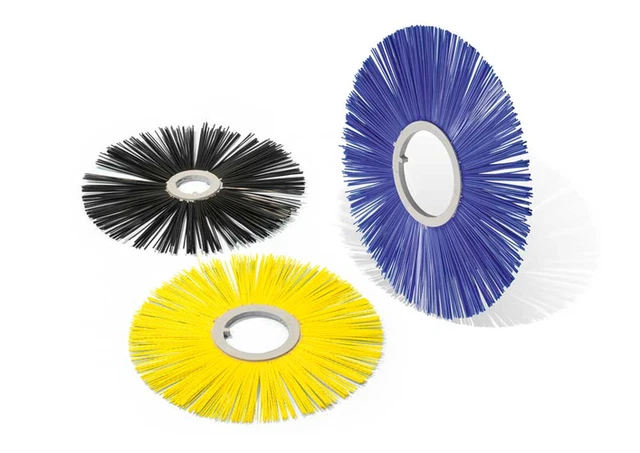 Brush Rings Disc Broom 178 X 600 MM Winter Work Snow With Plastic Ring