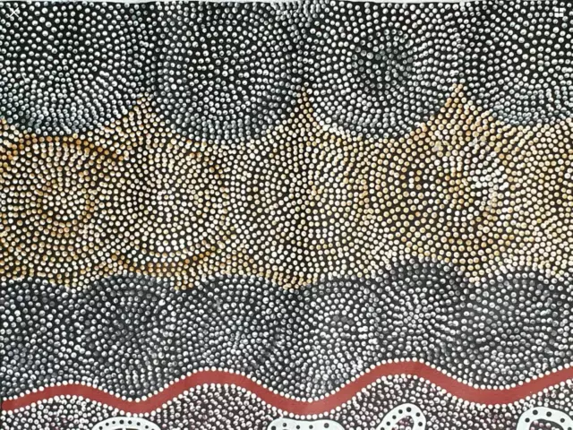 Aboriginal art - Pansy Napangardi 2002 3