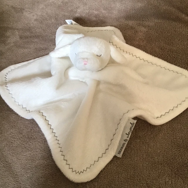 BLANKETS & AND Beyond Sleeping Lamb Sheep Blankie Comforter Soft Toy
