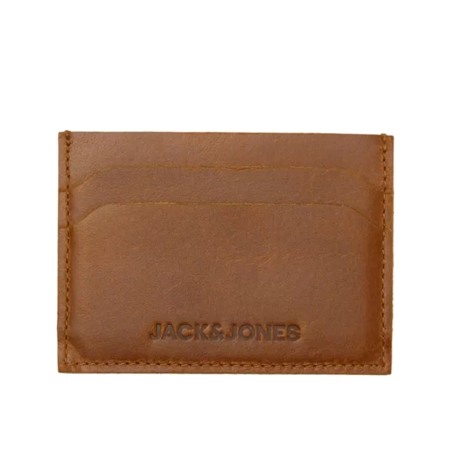 Jack & Jones porta carte laterale in pelle