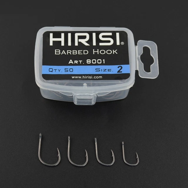 Professional Series Barb Fishing Hooks High Quality 50pcs for Carp Rigs