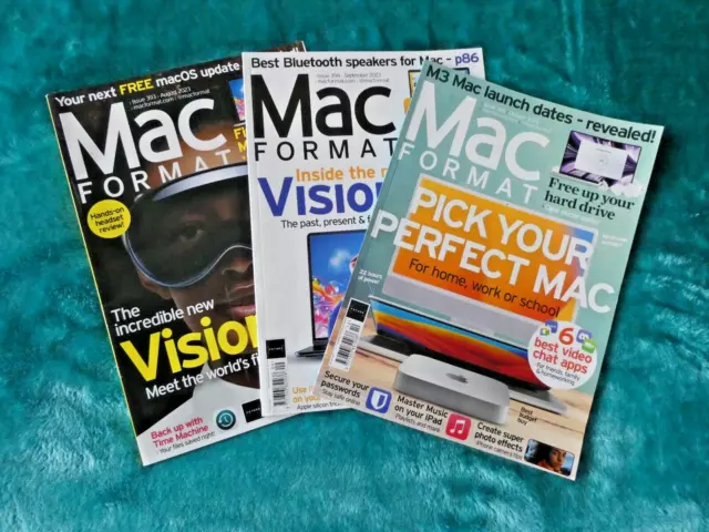 Mac Format Magazines August, September, October 2023