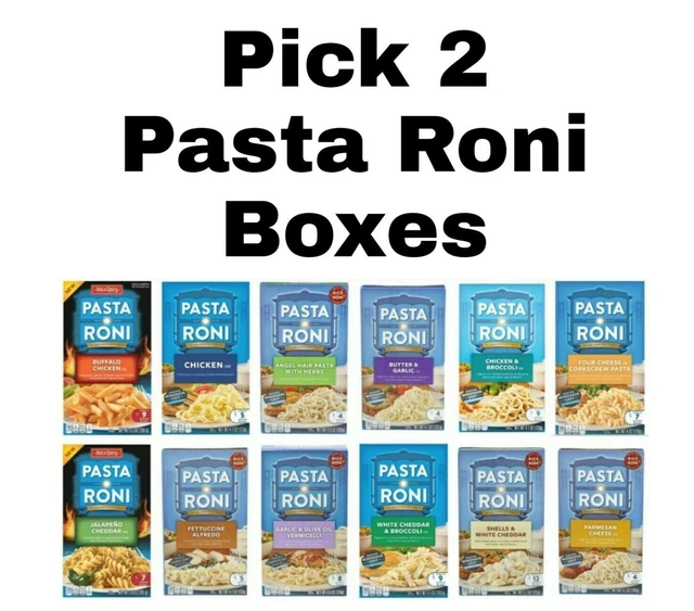 PICK 2 PASTA Roni Boxes Choose any Flavors 4.00 PicClick