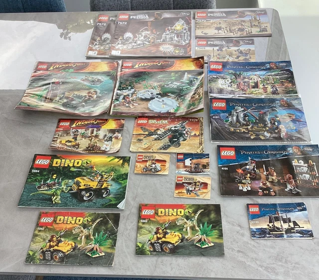 Manuales de instrucciones LEGO, Juegos de construcción LEGO