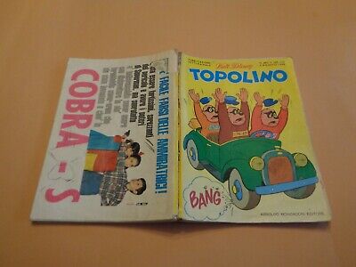 Topolino N° 662 Originale Mondadori Disney Discreto/Buono 1968 Bollini