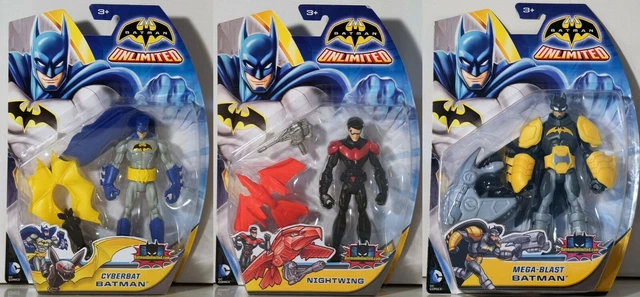 Batman unlimited on sale action figures