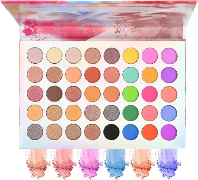 40 Colori Palette Ombretti, Ombretti Make Up Palette Colorati, Ombretto Opaco Sh