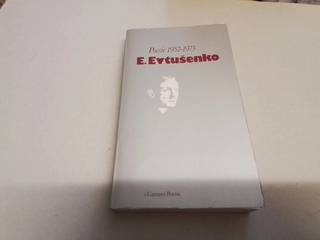 Poesie 1952-1973 E.Evtusenko Garzanti 1982, 6a23