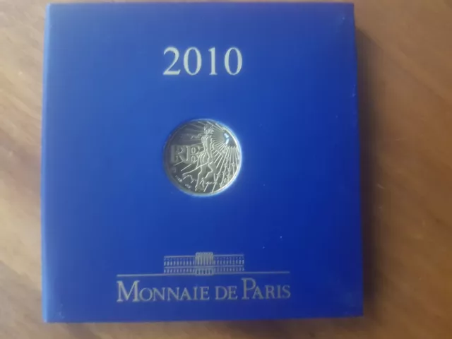 Monnaie De Paris Piece 100 Or 2010