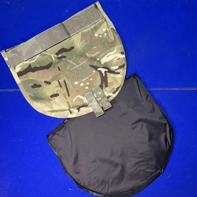 Genuine British Army Virtus Body Armour Protection MTP Brassards And Soft Filler