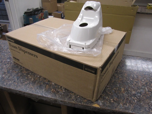 Lot of (6) ECOLAB Huntington Foam Dispenser 92723188 Bone New Soap Dispenser QTY