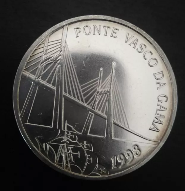 Moneda plata de 500 escudos de Portugal