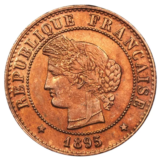 France 1 centime Cérès 1895 A Paris bronze SPL - F.104/22 Gad.88 KM.826 monnaie