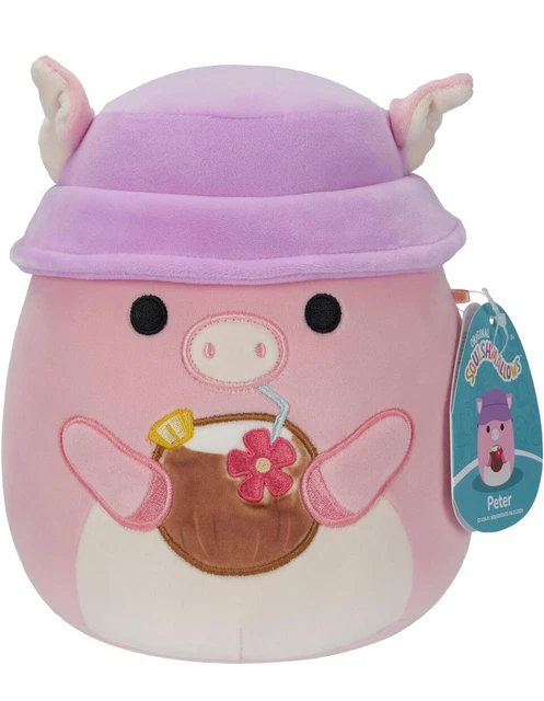 SQUISHMALLOW PETER THE Pig 7.5 Inch Plush Soft Toy | BNWTs £14.99 ...