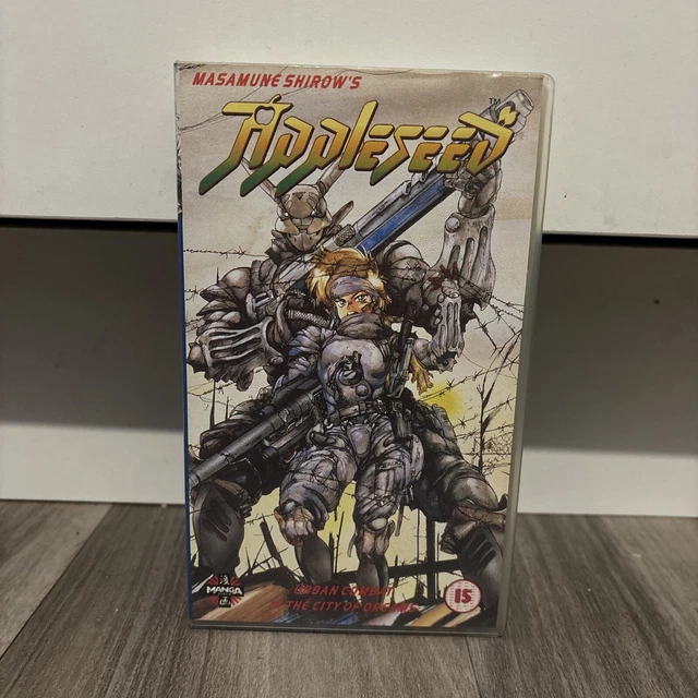 APPLESEED MANGA ANIME VHS Video Shirow Urban Combat In The City Of
