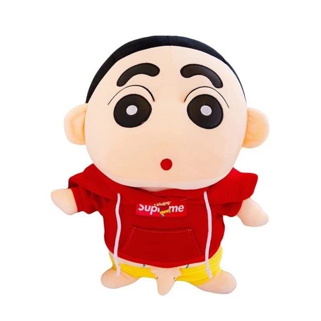 BESTZY Peluche Di Shin Chan (Crayon Shin-chan) 25 Cm - Morbido Giocattolo Per Bambini E Collezionisti