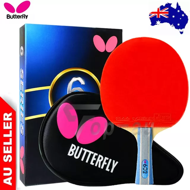 Butterfly TBC602 Table Tennis Bat Long Handle Paddle Racket Blade Shakehand FL