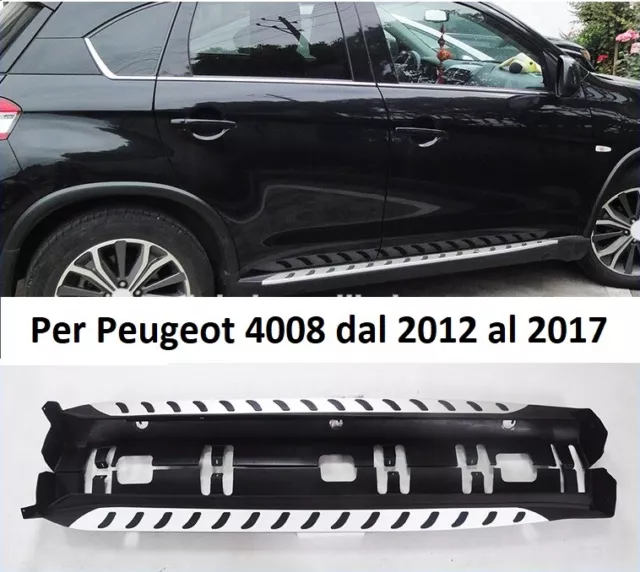 Marchepieds Latéral Seuil Peugeot 4008 à Partir De 2012 Au 2017 Paire Droit Neuf