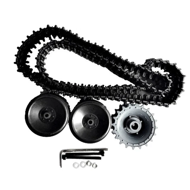 Chain + chain drive wheel / sprocket + wheel bearing boiler car chassis robot T3F9