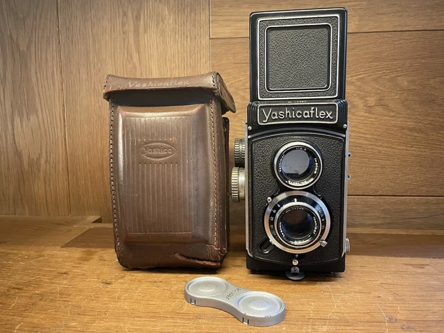 Yashicaflex Modèle Neuf B TLR 6x6 - Appareil Photo Argentique Japonais Avec étui