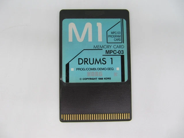 KORG M3R+DRUMS1 DATA MEMORYカード KORG M3R+DRUMS1 DATA MEMORY