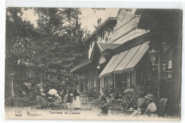 58 Saint Honore Les Bains , Terrasse Du Casino