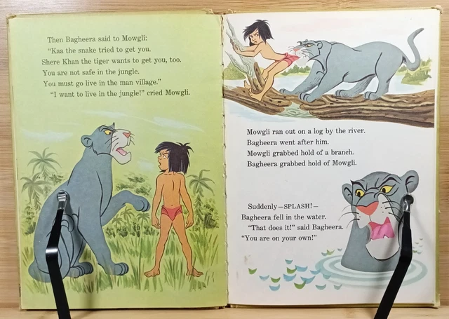 Walt Disney's The Jungle Book (1974, Hardcover) Book Club Edition 7