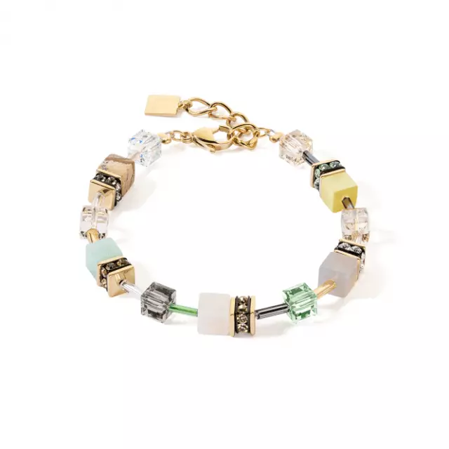 GeoCUBE® Iconic Precious Multicolour Gentle Bracelet 4905/30-1576