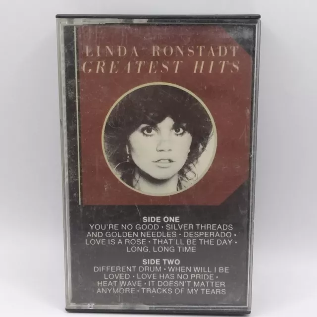 LINDA RONSTADT, GREATEST Hits (Audio Cassette Tape, 1976) Canada Import ...