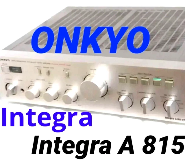 Ampli Stéréo Intégré Onkyo A-8150 – Bon état De Fonctionnement + 2 Câbles Enceintes