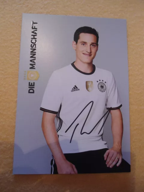 Sebastian Rudy Autogrammkarte Ak DFB EM 2016 Original signiert LOOK NEU TOP