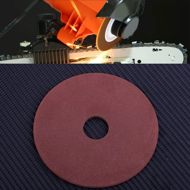 Disque de meule pour aiguiseur de tronçonneuse